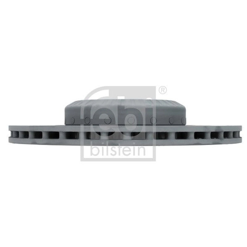 Febi 2 x Internally Vented Front Brake Discs 1000223