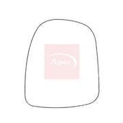 Apec Exterior Wing Mirror Glass Left AMS2059