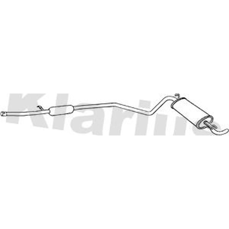 Klarius Box With Tail Pipe Rear FT796Q
