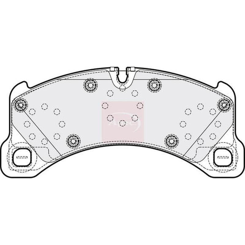 Apec Front Brake Pad Set PAD2203