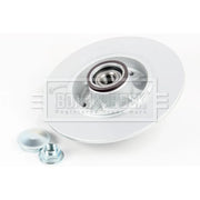 Borg & Beck 2 x Solid Rear Brake Discs BBD6150S