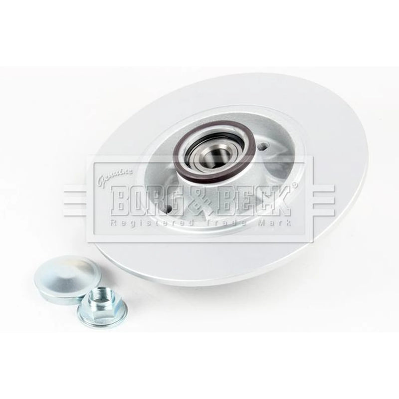 Borg & Beck 2 x Solid Rear Brake Discs BBD6150S