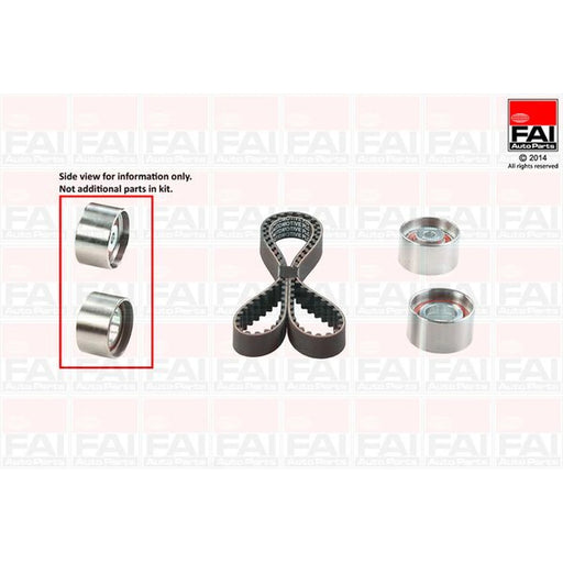 FAI Timing Belt Kit with Rollers TBK504