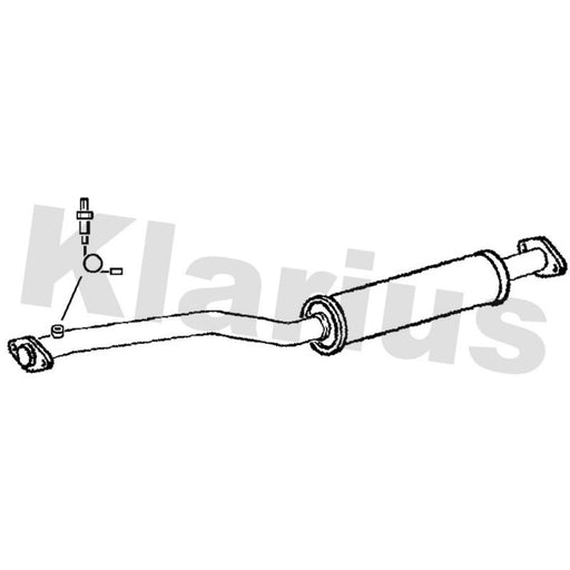 Klarius Box With Centre Pipe Centre TY637B