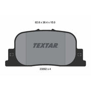 Textar Rear Brake Pad Set 2359201