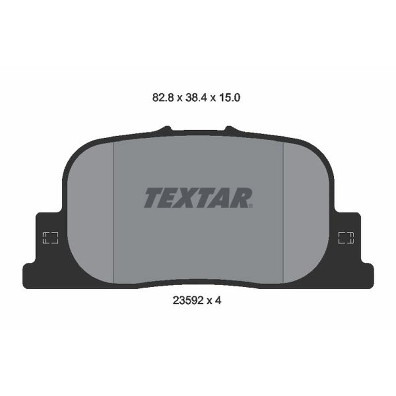 Textar Rear Brake Pad Set 2359201