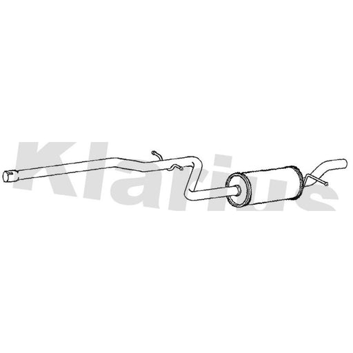 Klarius Centre Pipe Centre VW726T