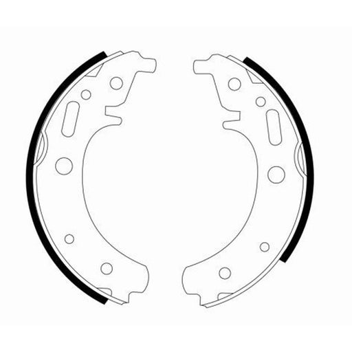 Textar Brake Shoe Set Axle Kit 91043000