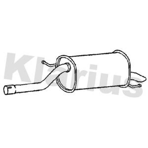 Klarius Box With Tail Pipe Rear FT915Q
