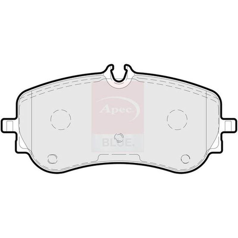 Apec Rear Brake Pad Set PD3912