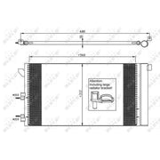 NRF Air Conditioning Condenser 35921