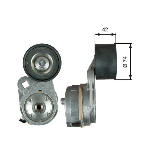 Gates Auxiliary Belt Tensioner T38718