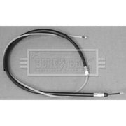 Borg & Beck Handbrake Cable Left Rear BKB3188