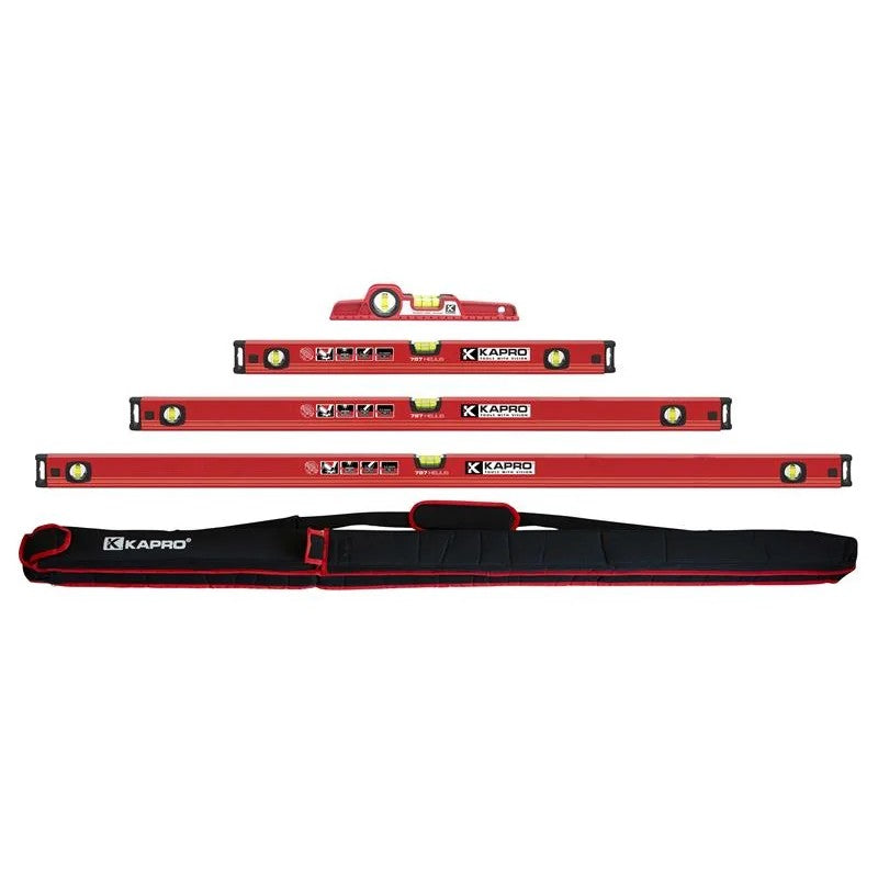 Kapro 787 Series Level Set, 4 Piece - K787SETX4