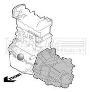 First Line Engine Mount Mounting FEM3037