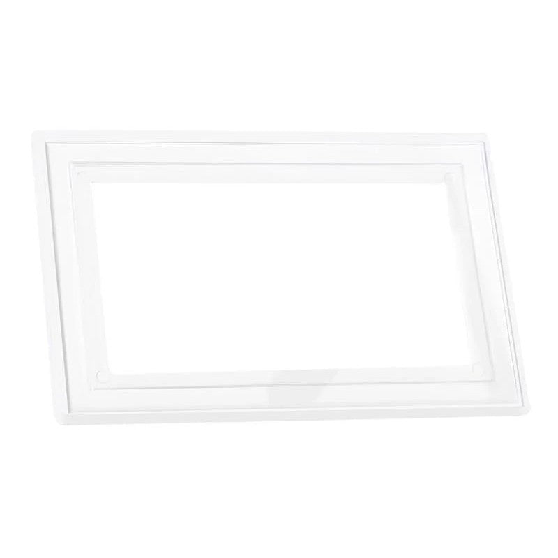 Dencon Clear Finger Plate 2-Gang - 88052NB