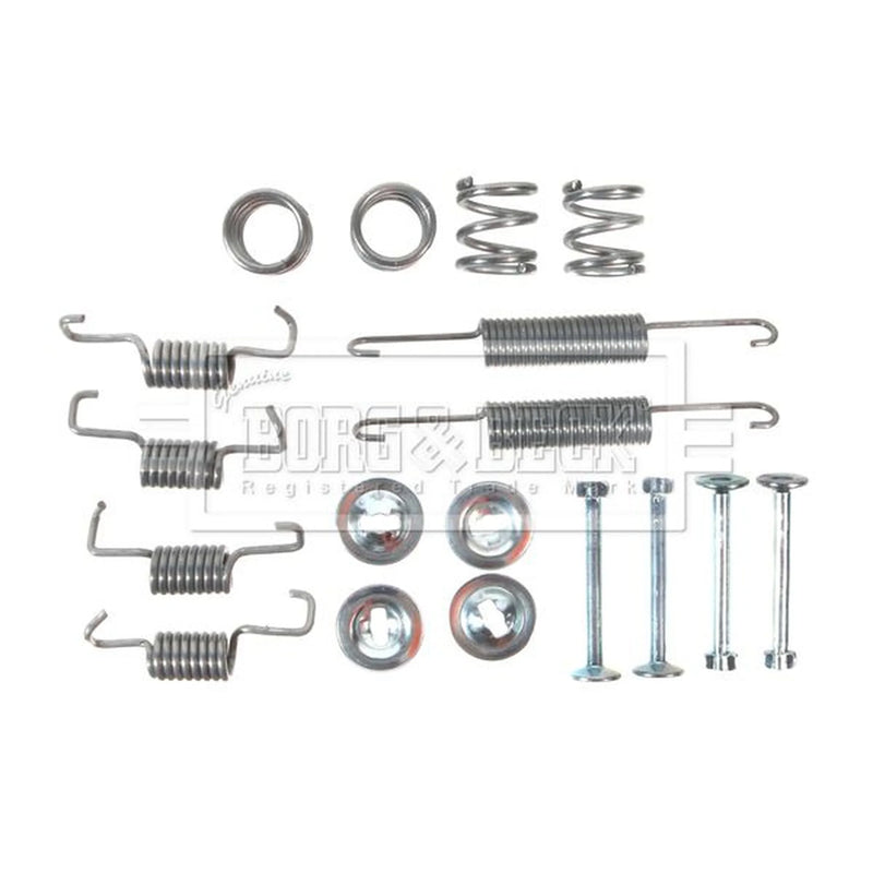 Borg & Beck Parking Brake Shoe Accessory Kit Rear BBK6306