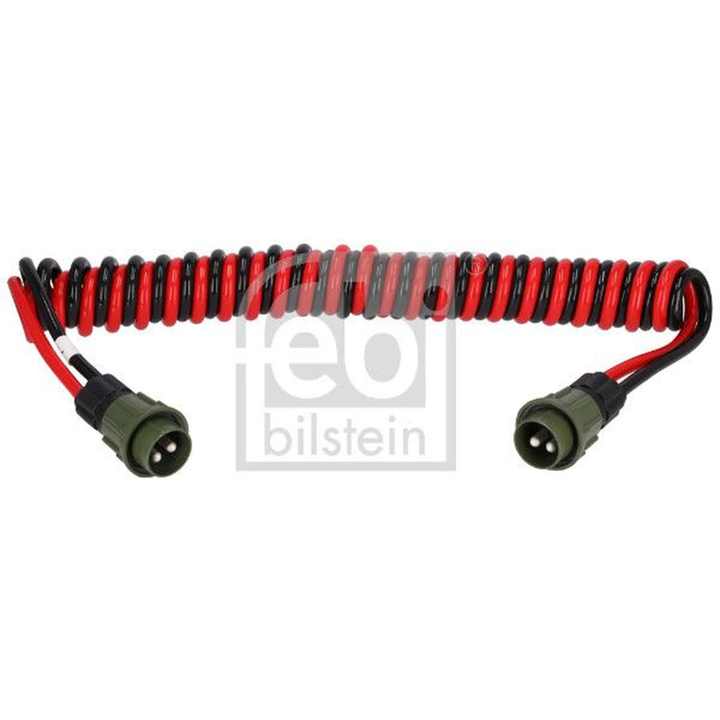 Febi Coiled Cable 2 Connectors 24V PU (Polyurethane) 171805
