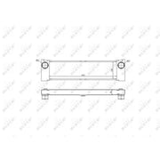 NRF Intercooler (Charge Air Cooler) 30901