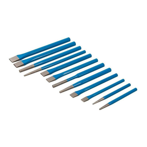 Silverline Punch & Chisel Set 12pce 12pce Silverline  - Town Parts