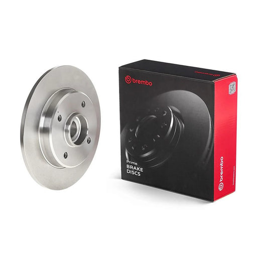 Brembo 2 x Solid Rear Brake Discs 08.D205.17
