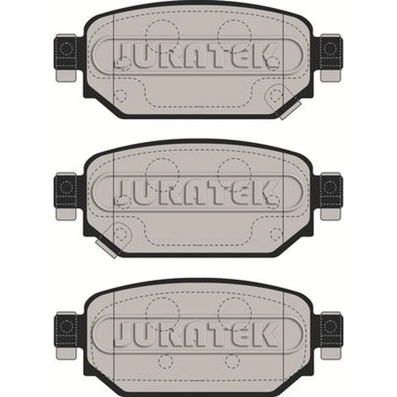 Juratek Rear Brake Pad Set JCP8588
