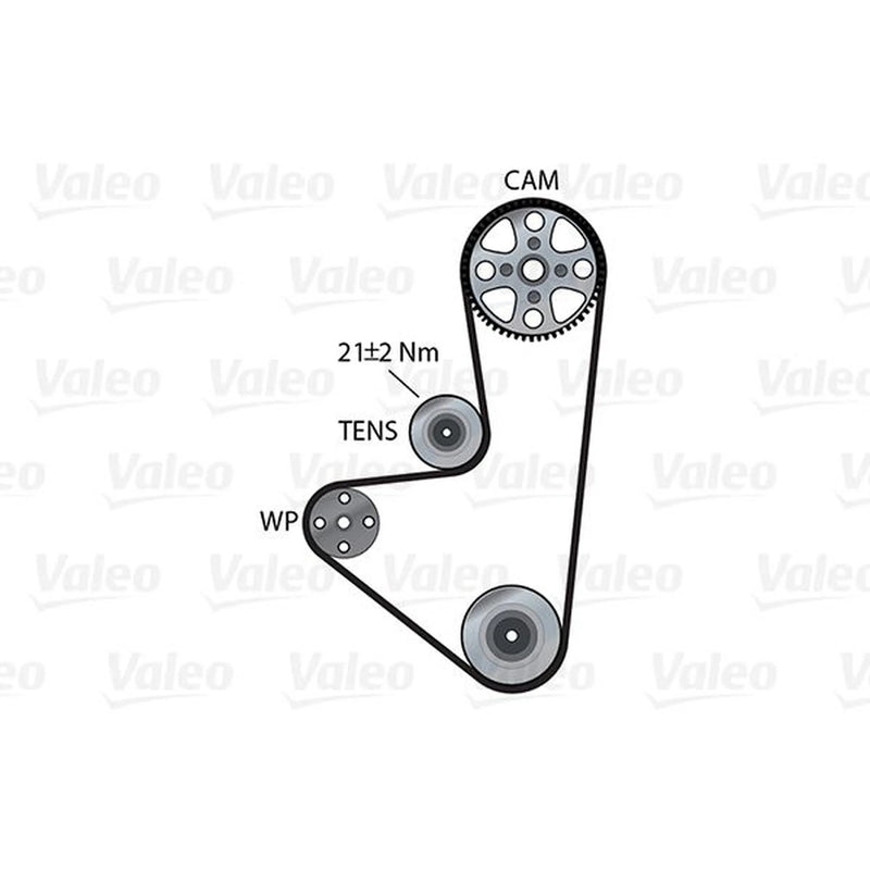 Valeo Timing Belt & Water Pump Kit 614566