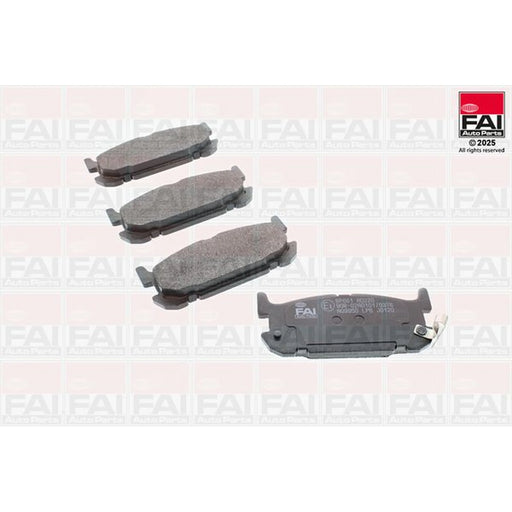 FAI Rear Brake Pad Set BP661