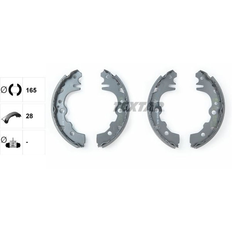Textar Brake Shoe Set Axle Kit 91068000