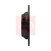 Apec 2 x Solid Rear Brake Discs DSK3625