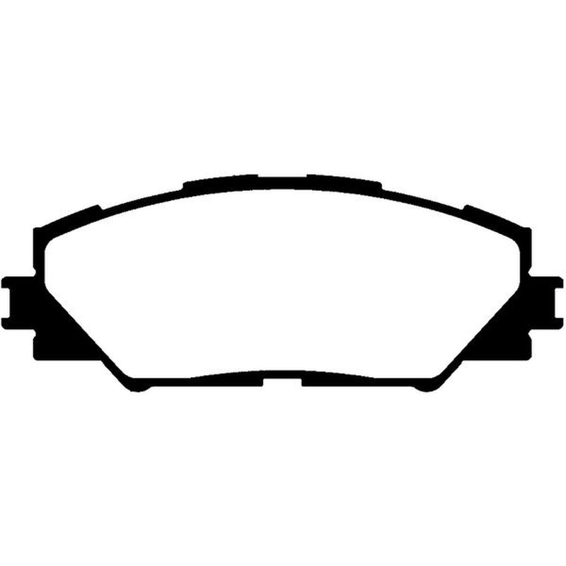 Abtex Front Brake Pad Set PLU1347