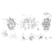 Hella Air Conditioning Compressor 8FK 366 200-481