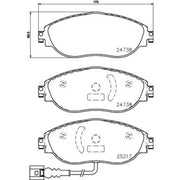 DON Front Brake Pad Set PCP1514