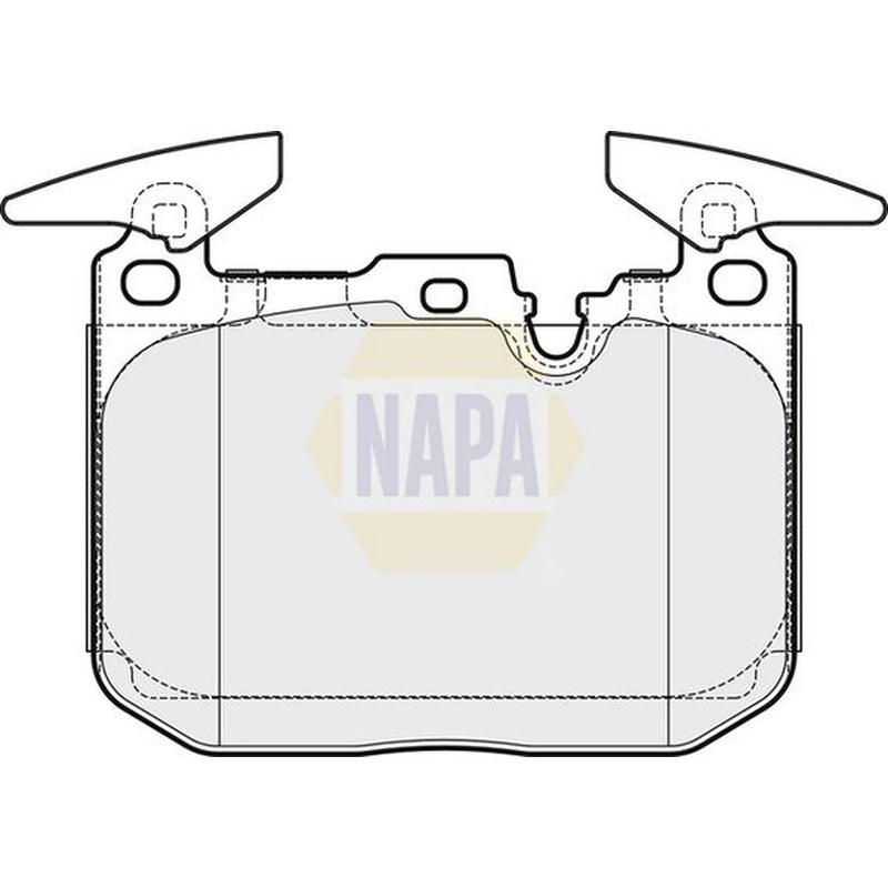 NAPA Front Brake Pad Set NBP1608