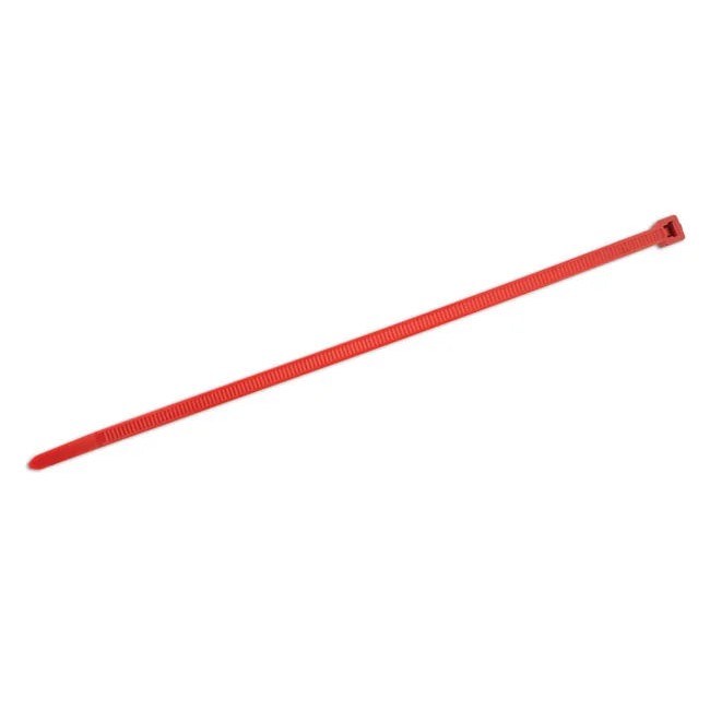 Connect Red Cable Tie 200mm x 4.8mm 100pc - CPL