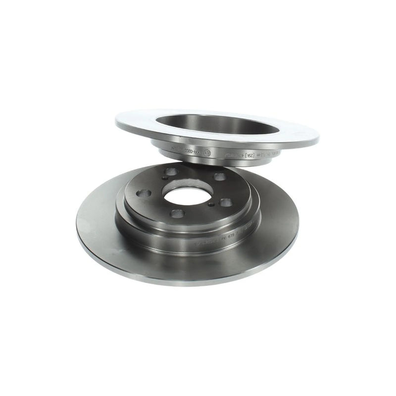 Bosch 2 x Solid Rear Brake Discs 0 986 479 766