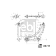 Febi Control/Trailing Arm Lower 181392