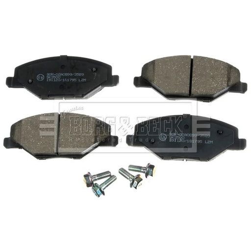 Borg & Beck 4 x Front Brake Pad Set BBP2380