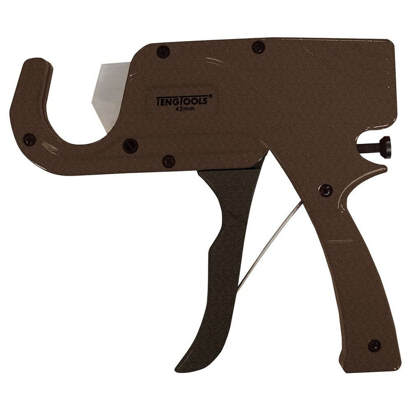 Teng Tools Pipe Cutter 42mm Capacity for PEX and Soft Plastic