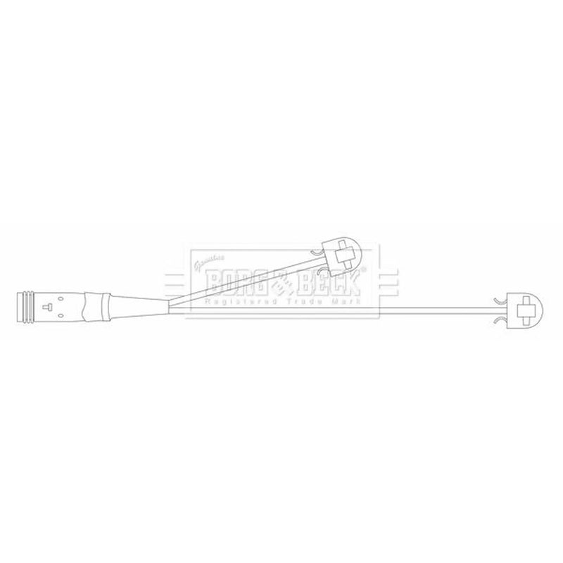Borg & Beck Brake Pad Wear Sensor Front BWL3170
