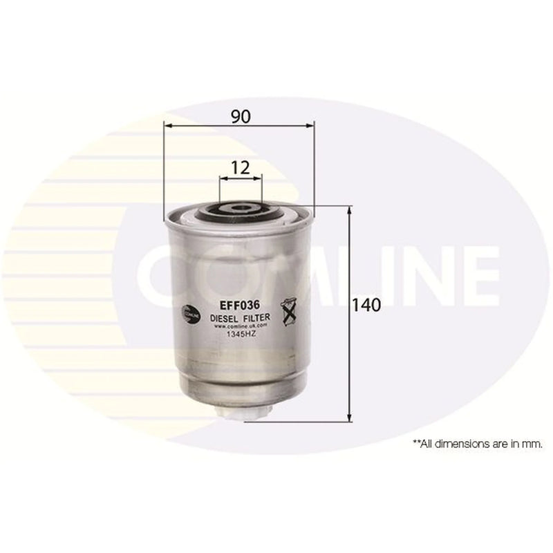 Comline Fuel Filter Element EFF036