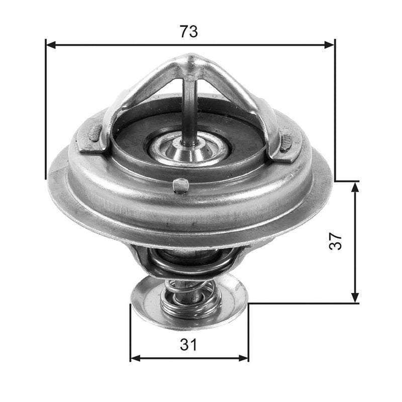 Gates Thermostat,Coolant TH24582G1