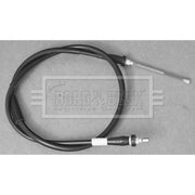 Borg & Beck Handbrake Cable Left Rear BKB3678