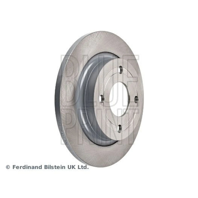 Blue Print 2 x Solid Rear Brake Discs ADF124364