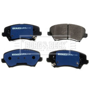 Borg & Beck 4 x Front Brake Pad Set BBP2690