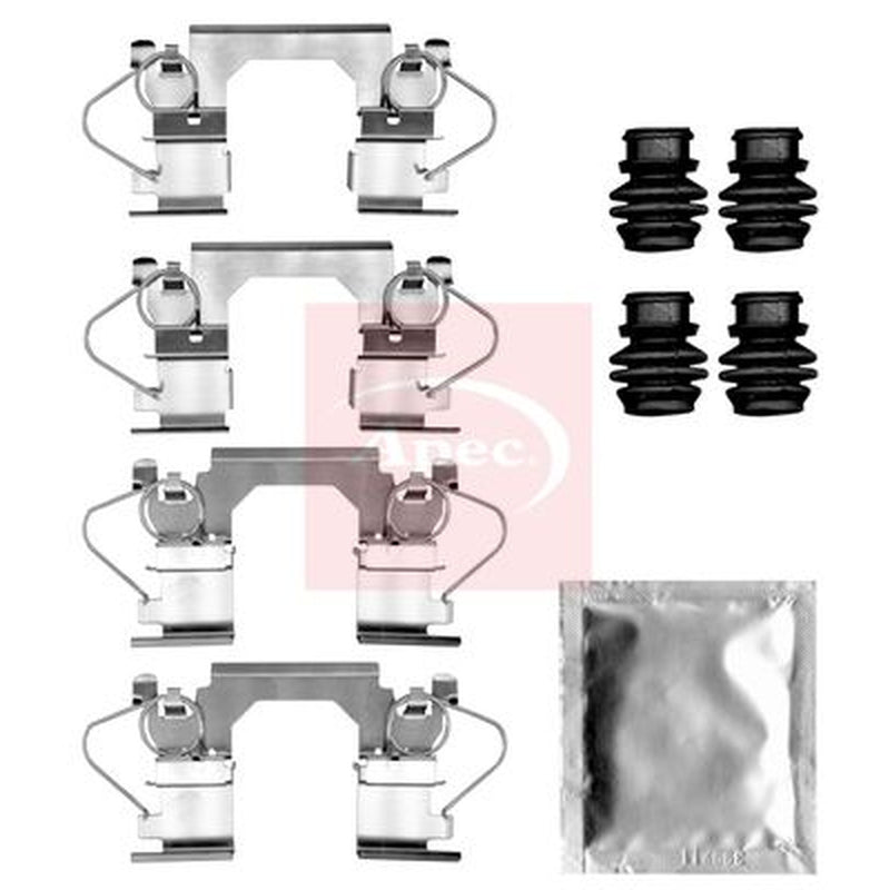 Apec Brake Pad Accessory Fitting Kit Front KIT1579