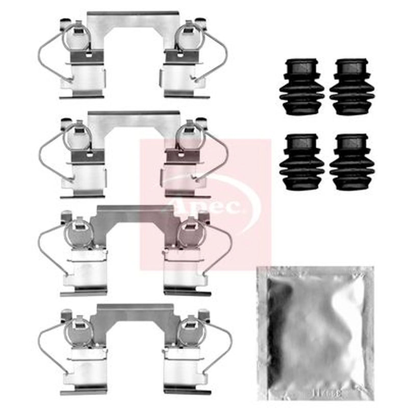 Apec Brake Pad Accessory Fitting Kit Front KIT1579