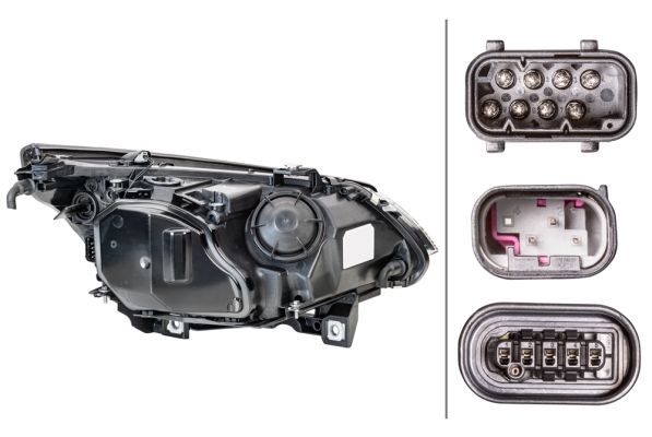 Hella Headlight Headlamp D2S/H7 Left