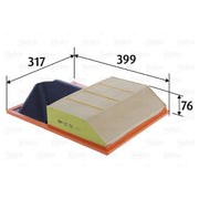 Valeo Engine Air Filter 585458