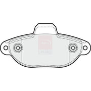 Apec Front Brake Pad Set PD3364